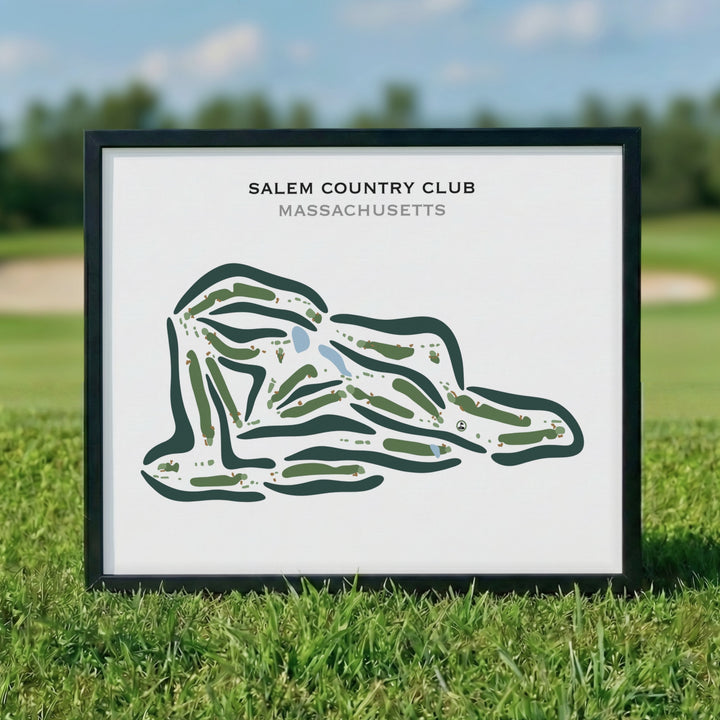 Salem Country Club, Massachusetts - Printed Golf Courses