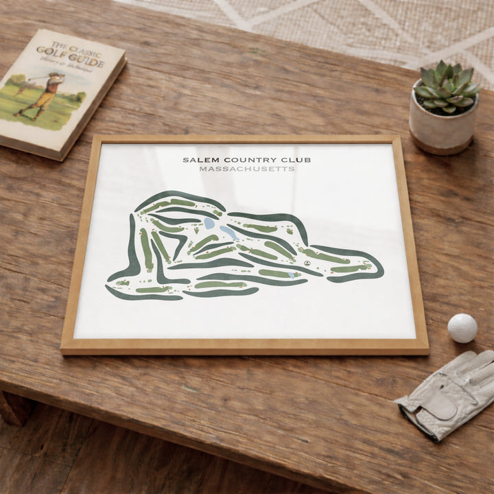 Salem Country Club, Massachusetts - Printed Golf Courses