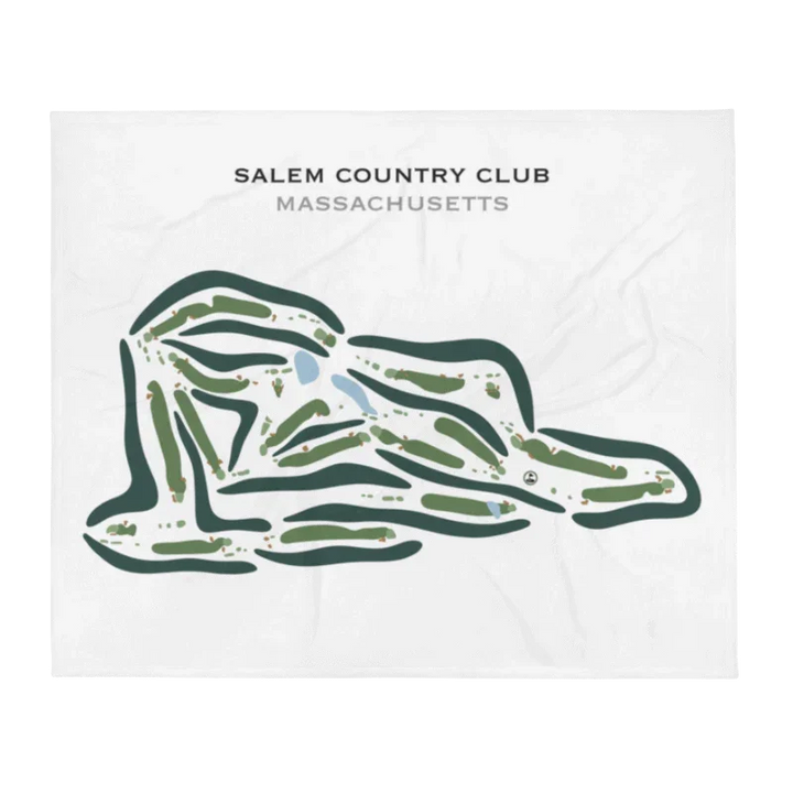 Salem Country Club, Massachusetts - Printed Golf Courses