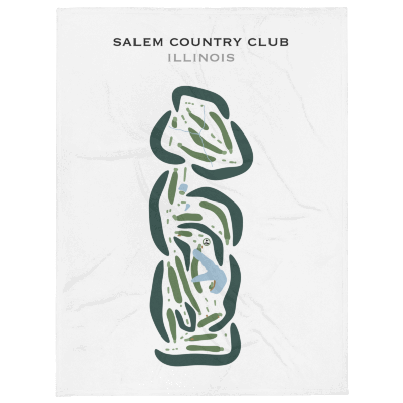 Salem Country Club, Illinois - Printed Golf Courses