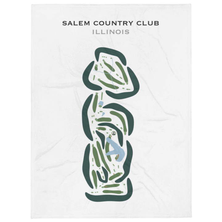 Salem Country Club, Illinois - Printed Golf Courses