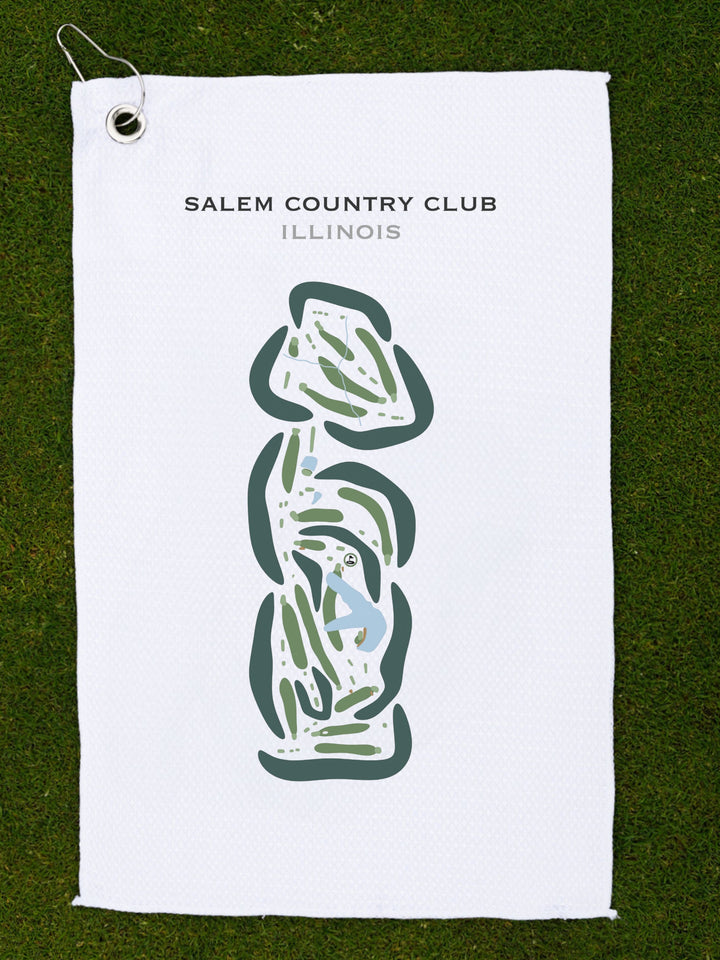 Salem Country Club, Illinois - Printed Golf Courses