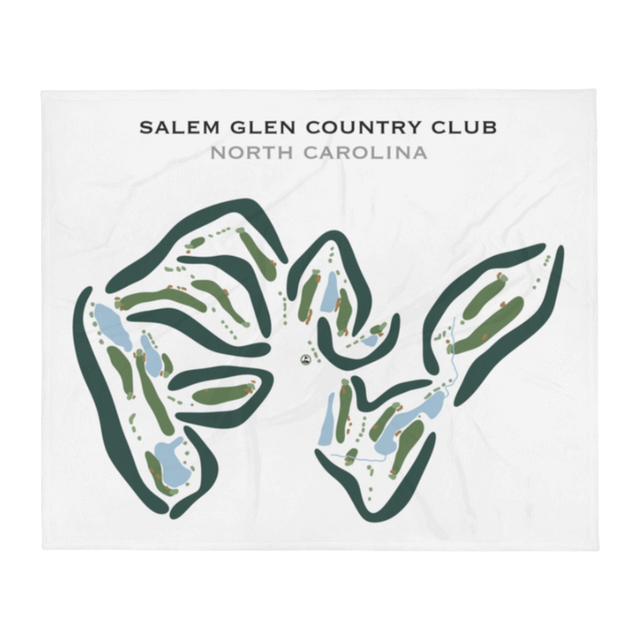 Salem Glen Country Club, North Carolina - Printed Golf Courses