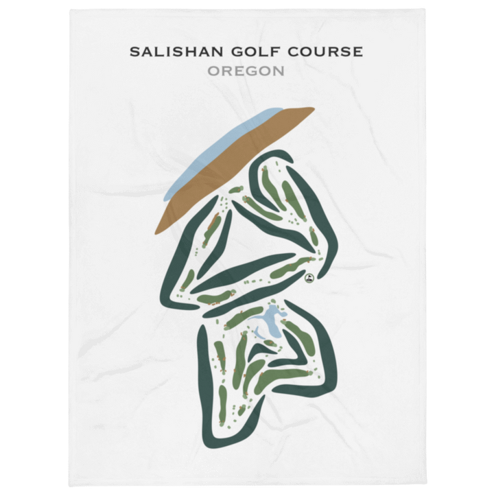 Salishan Golf Course, Oregon- Printed Golf Courses