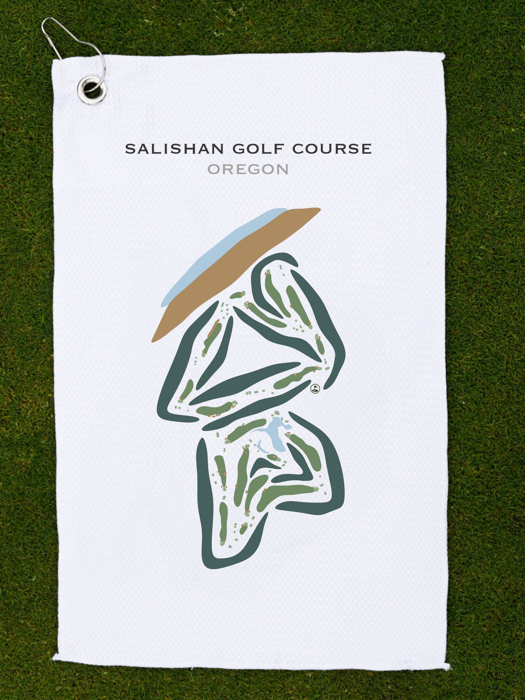 Salishan Golf Course, Oregon- Printed Golf Courses