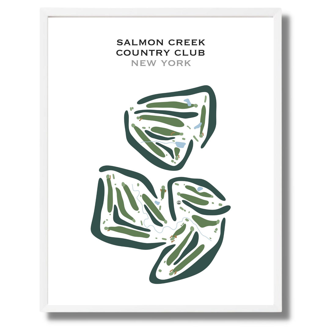 Salmon Creek Country Club, New York - Printed Golf Courses