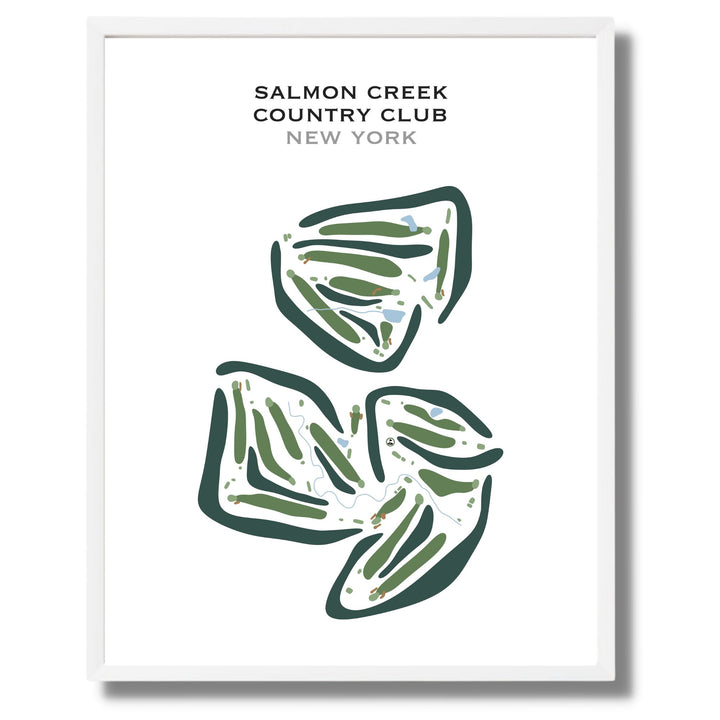 Salmon Creek Country Club, New York - Printed Golf Courses