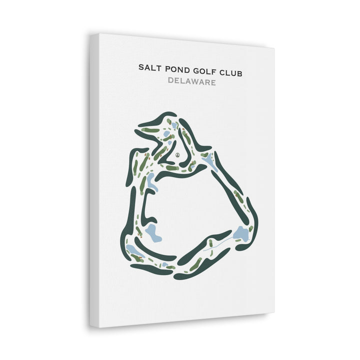 Salt Pond Golf Club, Delaware - Printed Golf Course