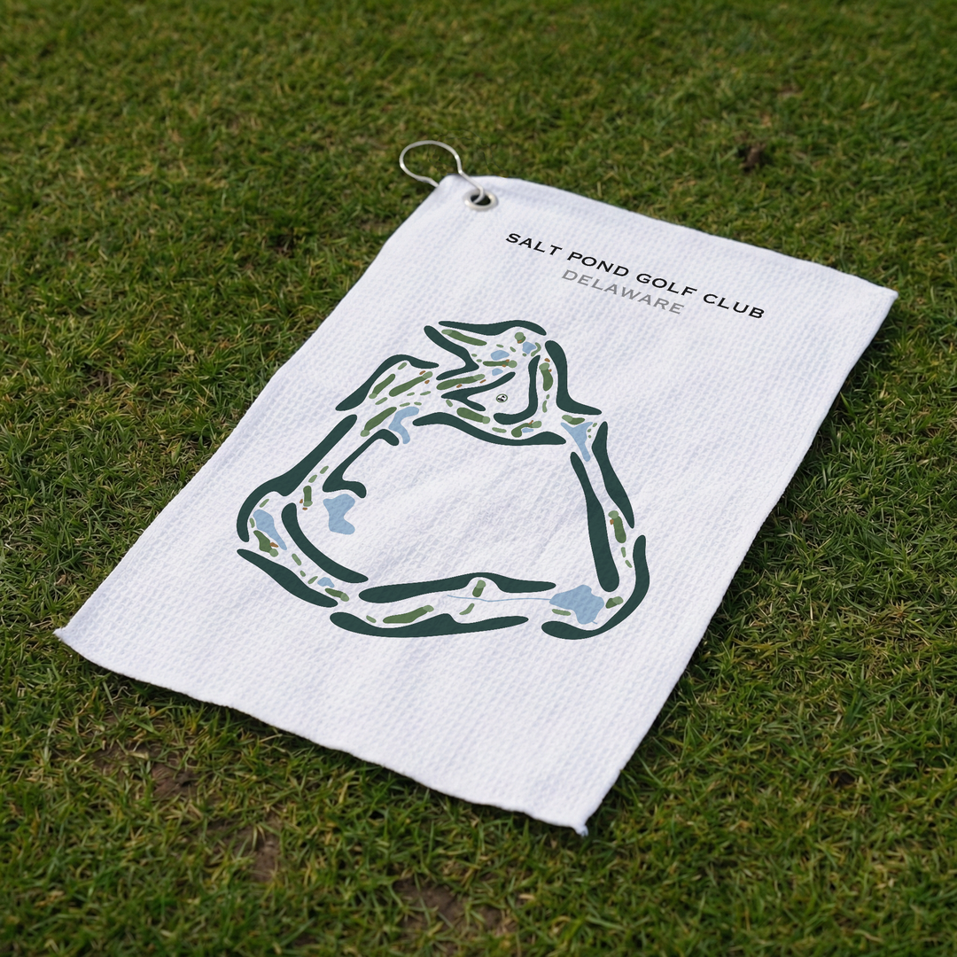 Salt Pond Golf Club, Delaware - Printed Golf Course