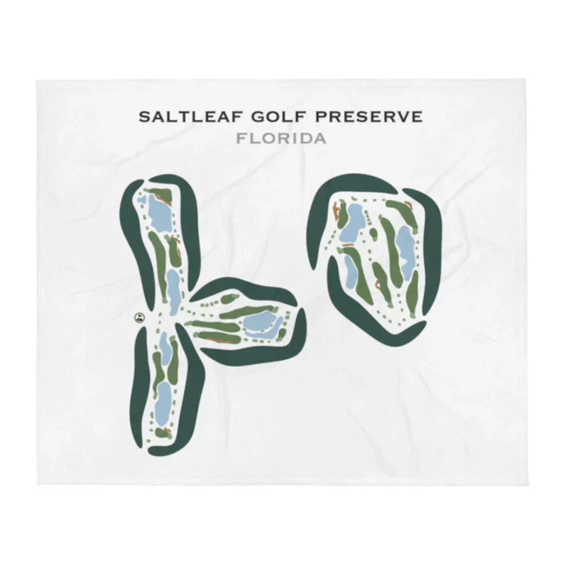 Saltleaf Golf Preserve, Florida - Printed Golf Courses