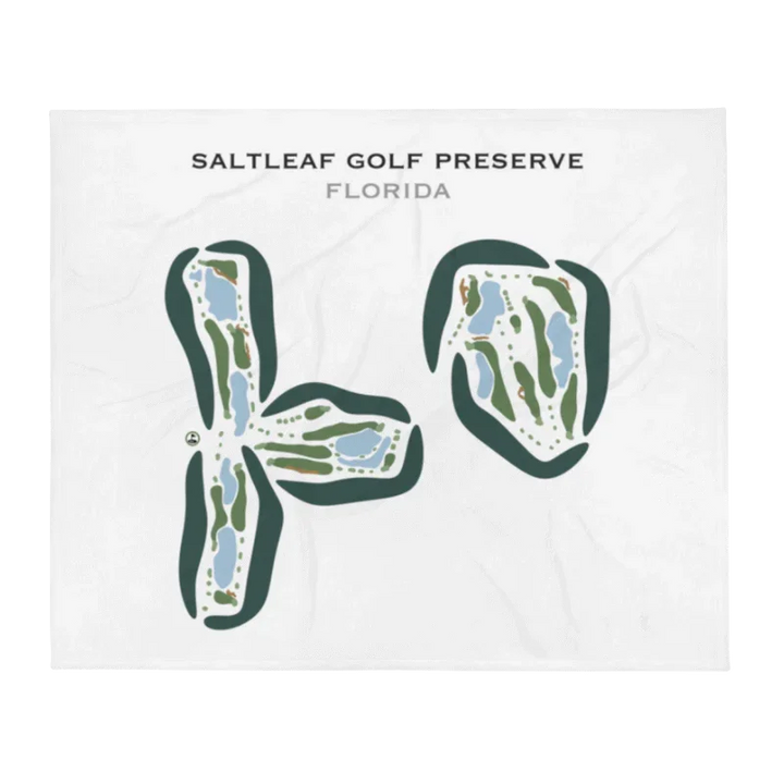 Saltleaf Golf Preserve, Florida - Printed Golf Courses