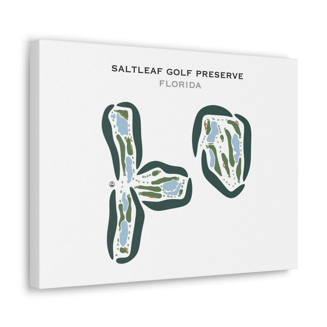 Saltleaf Golf Preserve, Florida - Printed Golf Courses