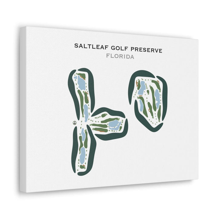 Saltleaf Golf Preserve, Florida - Printed Golf Courses