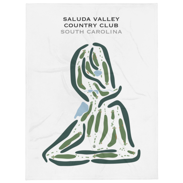 Saluda Valley Country Club, South Carolina - Printed Golf Courses