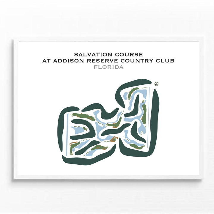 Salvation Course at Addison Reserve Country Club, Florida - Printed Golf Courses
