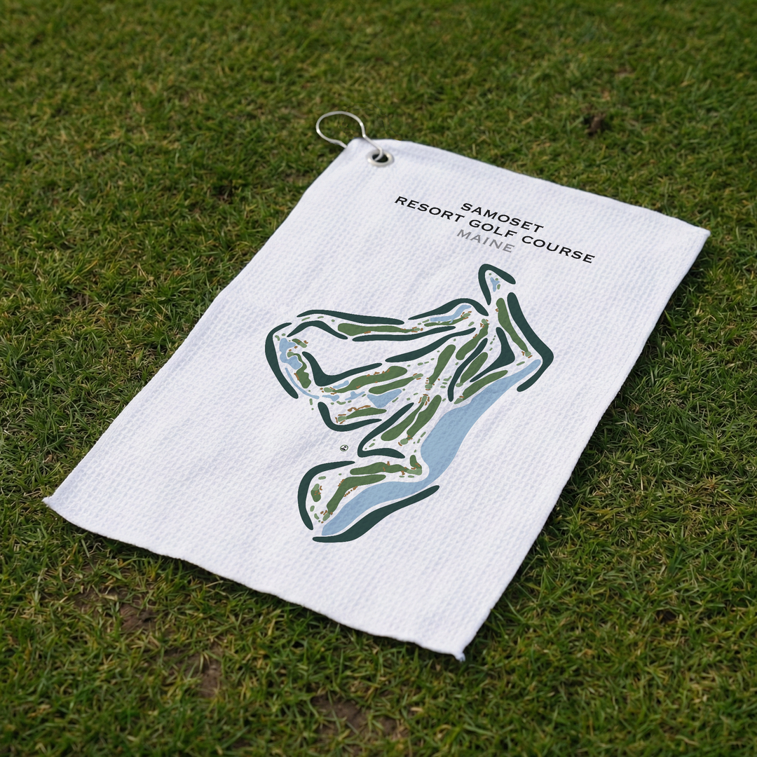 Samoset Resort Golf Course, Maine - Printed Golf Course