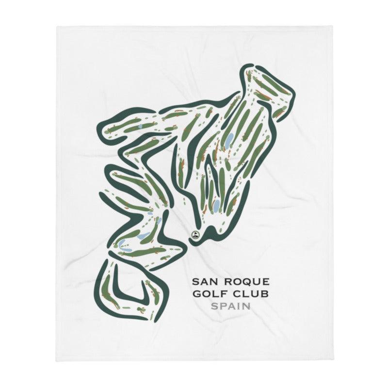 San Roque Golf Club, Spain - Printed Golf Courses - Golf Course Prints