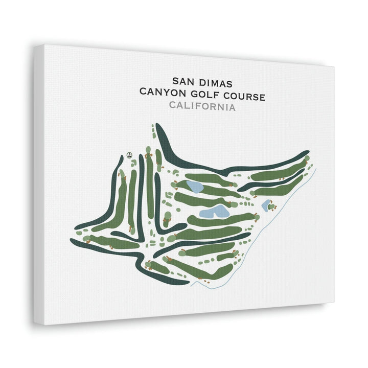 San Dimas Canyon Golf Course, California - Printed Golf Courses - Golf Course Prints