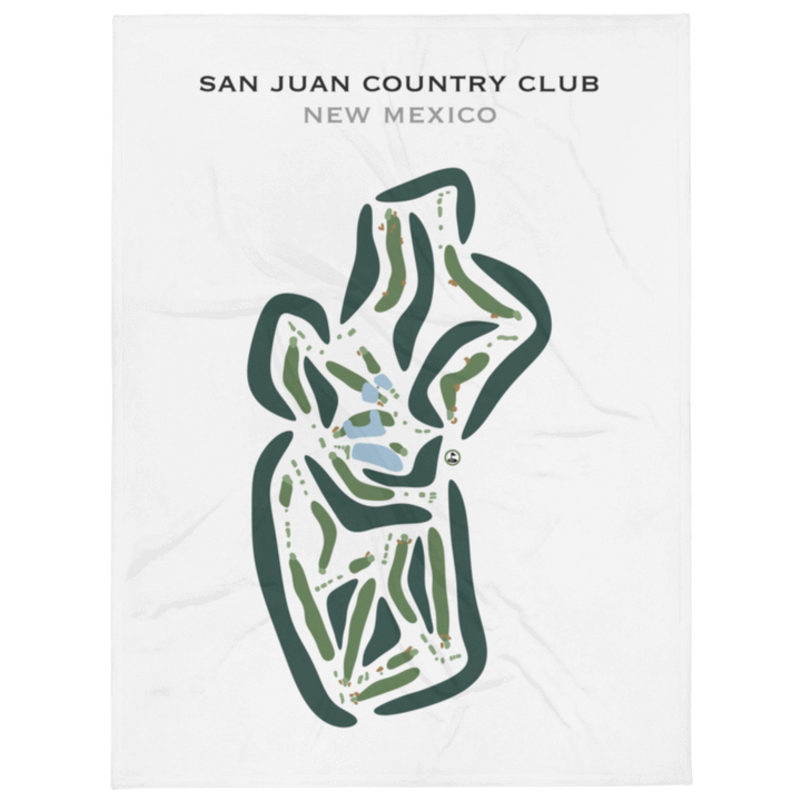 San Juan Country Club, New Mexico - Printed Golf Courses