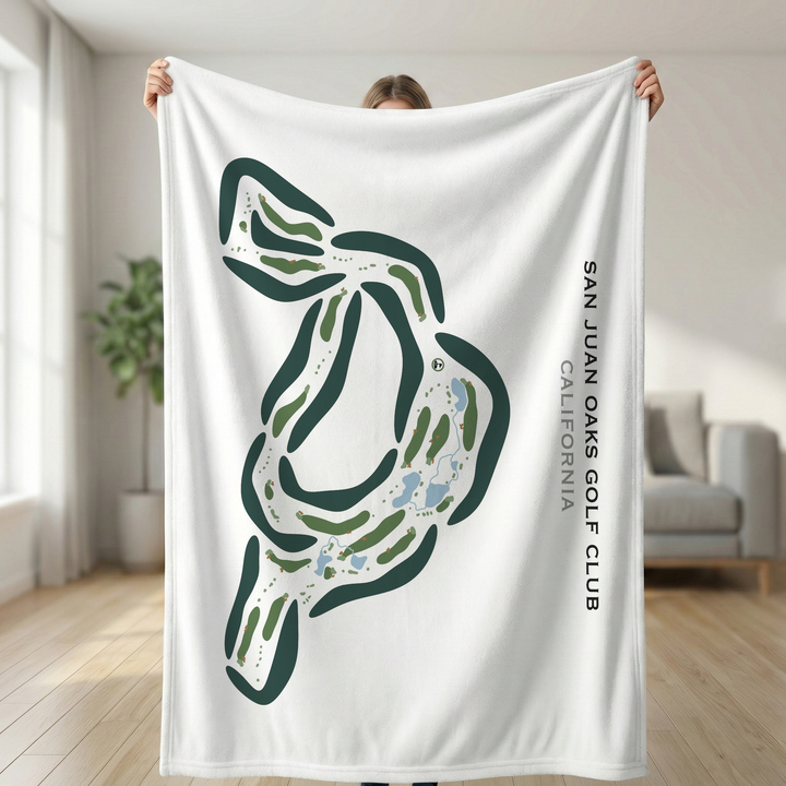 San Juan Oaks Golf Club, California - Printed Golf Courses