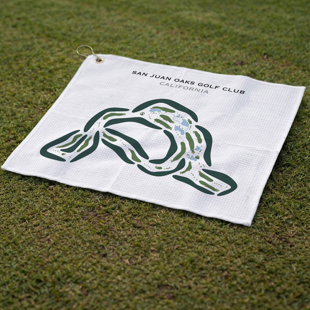 San Juan Oaks Golf Club, California - Printed Golf Courses
