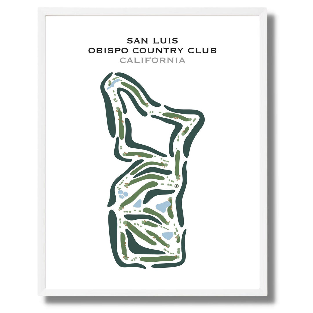 San Luis Obispo Country Club, California - Golf Course Prints