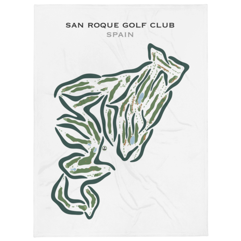 San Roque Golf Club, Spain - Printed Golf Courses