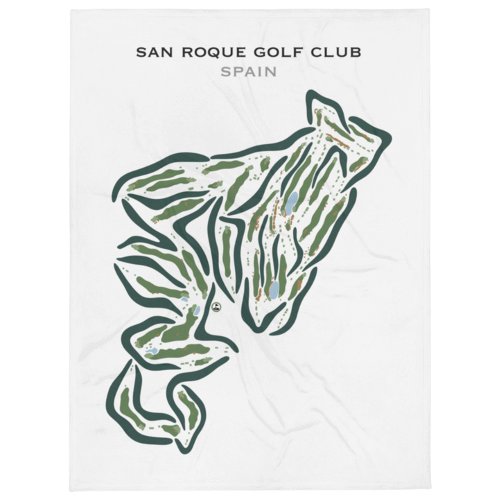 San Roque Golf Club, Spain - Printed Golf Courses