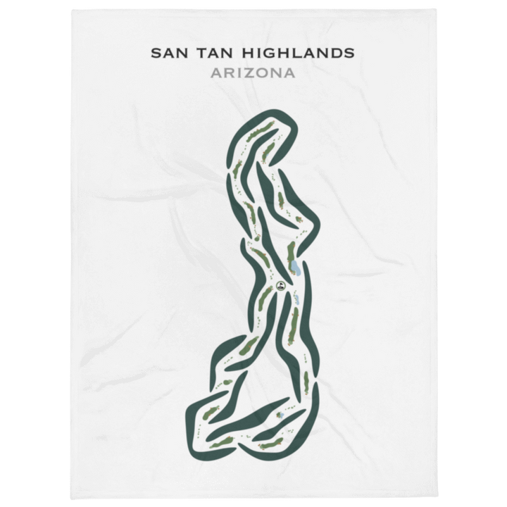 San Tan Highlands, Arizona - Printed Golf Courses