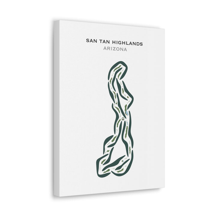 San Tan Highlands, Arizona - Printed Golf Courses