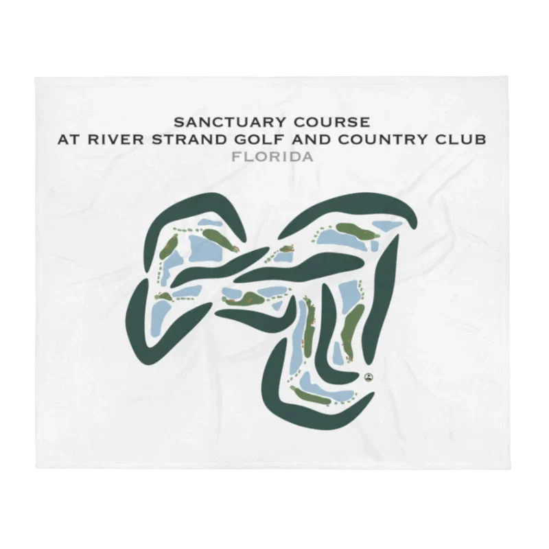 Sanctuary Course at River Strand Golf & Country Club, Florida - Printed Golf Courses