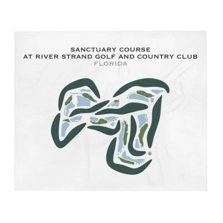 Sanctuary Course at River Strand Golf & Country Club, Florida - Printed Golf Courses