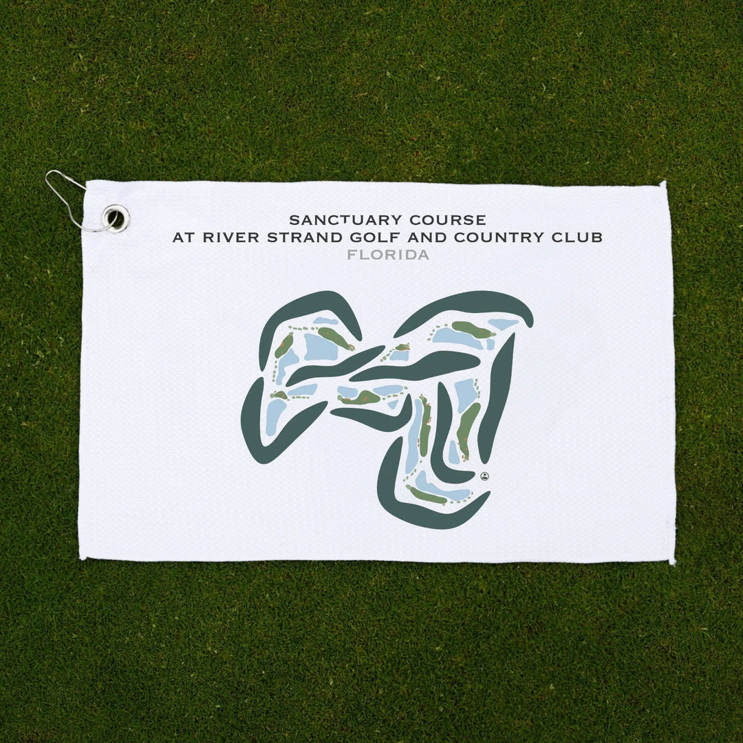 Sanctuary Course at River Strand Golf & Country Club, Florida - Printed Golf Courses