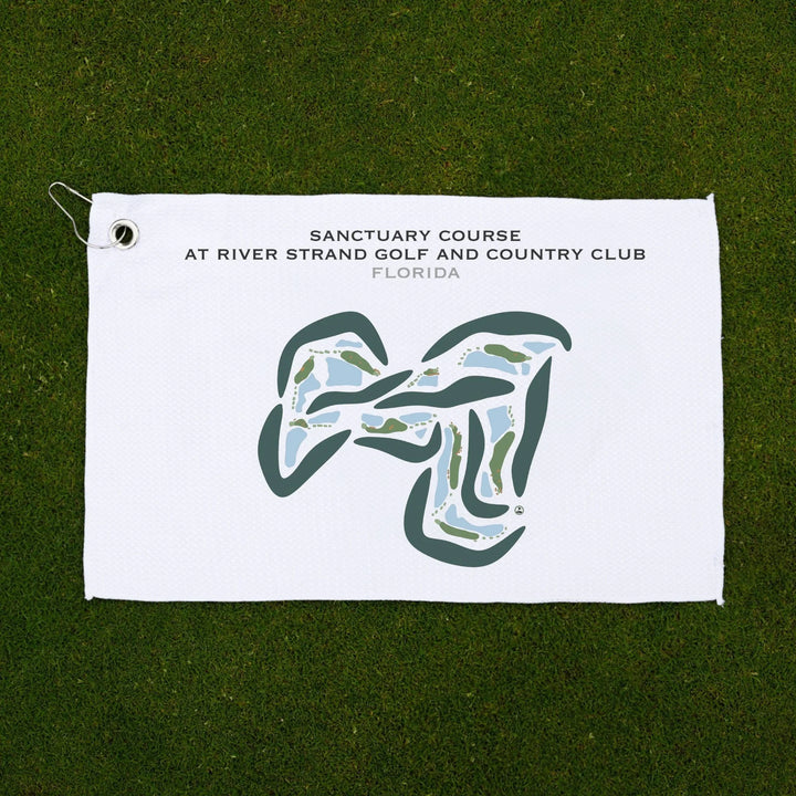 Sanctuary Course at River Strand Golf & Country Club, Florida - Printed Golf Courses