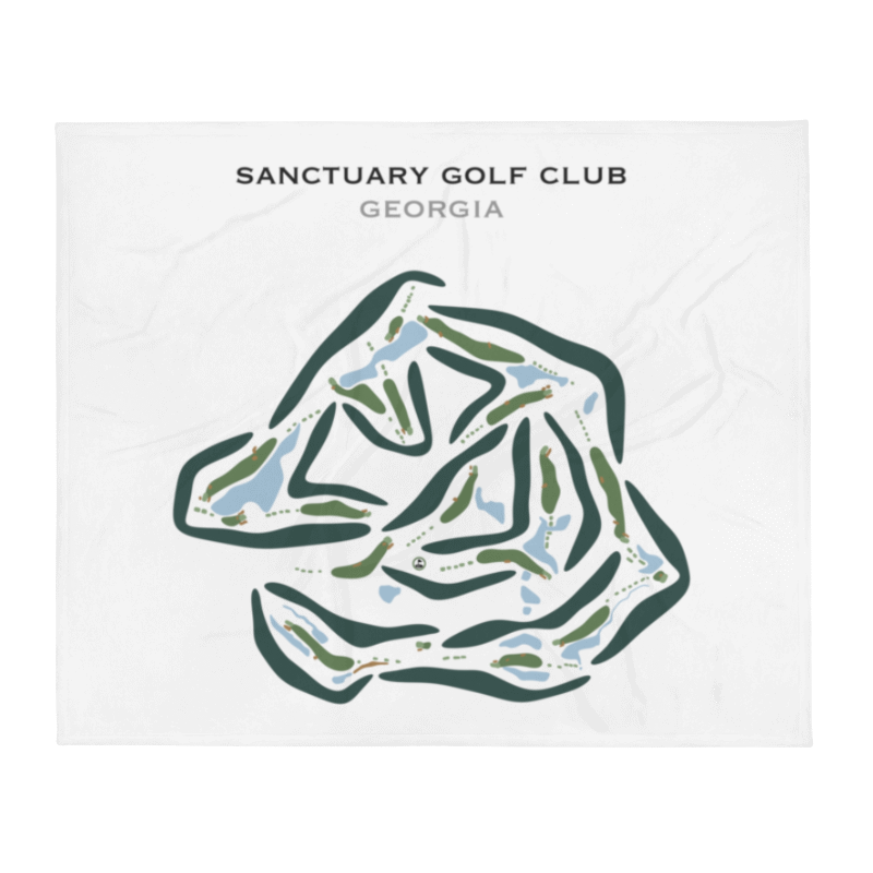 Sanctuary Golf Club, Georgia - Printed Golf Courses