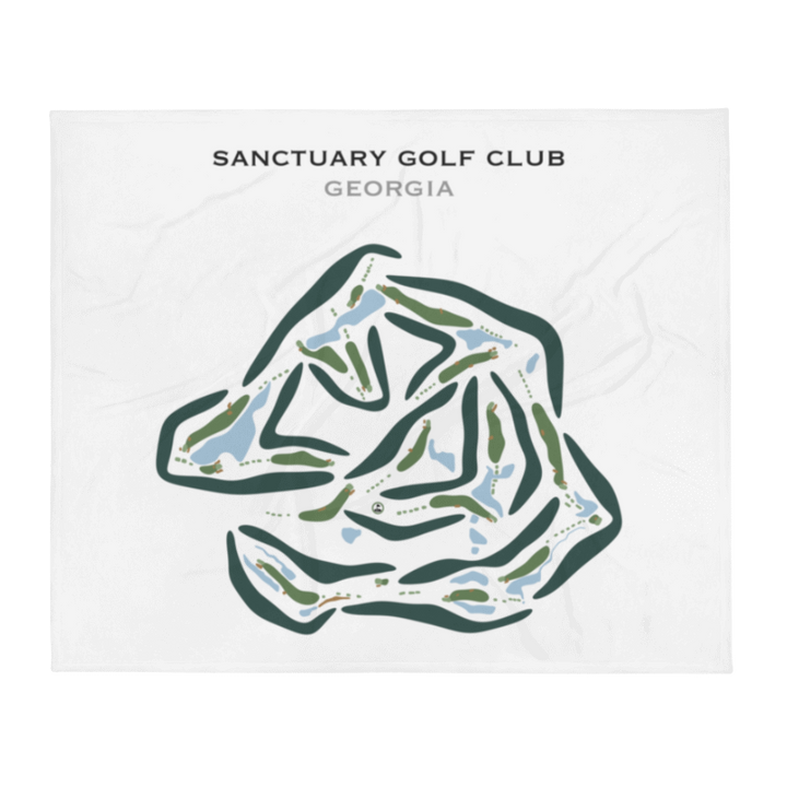 Sanctuary Golf Club, Georgia - Printed Golf Courses