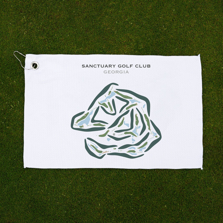 Sanctuary Golf Club, Georgia - Printed Golf Courses