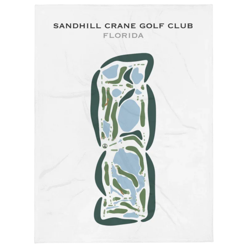 Sandhill Crane Golf Club, Florida - Printed Golf Courses
