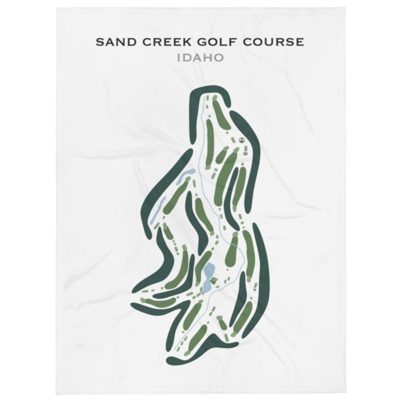 Sand Creek Golf Course, Idaho - Printed Golf Courses