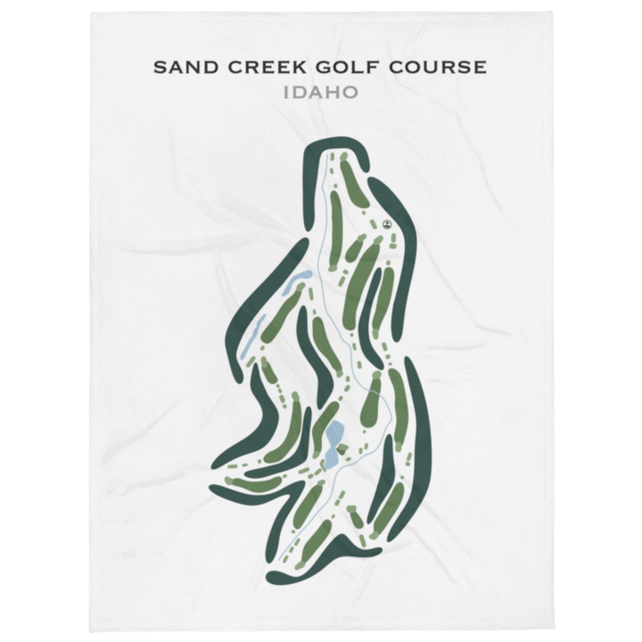 Sand Creek Golf Course, Idaho - Printed Golf Courses