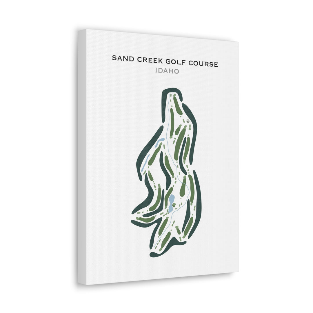 Sand Creek Golf Course, Idaho - Printed Golf Courses