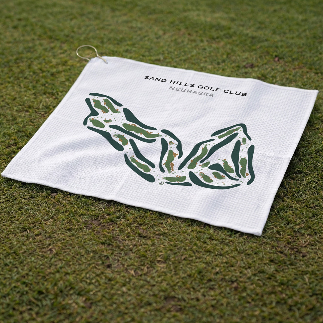 Sand Hills Golf Club, Nebraska - Printed Golf Course