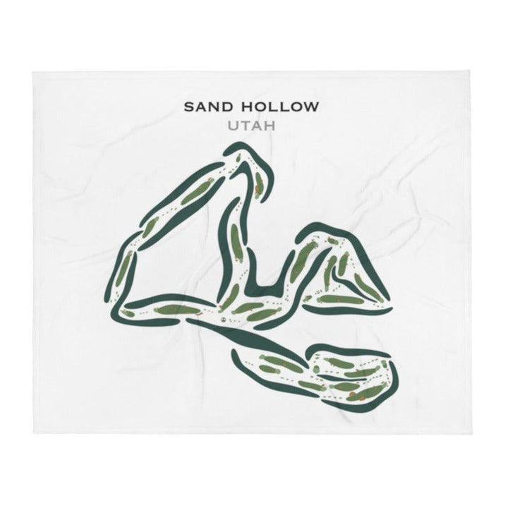 Sand Hollow Resort Golf Course, Hurricane Utah - Printed Golf Courses - Golf Course Prints
