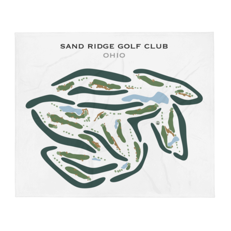 Sand Ridge Golf Club, Ohio - Printed Golf Courses