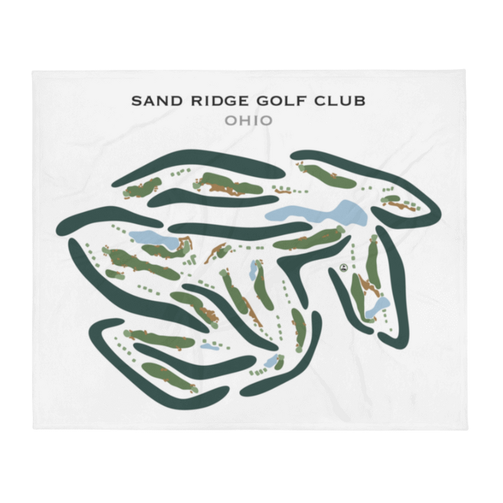 Sand Ridge Golf Club, Ohio - Printed Golf Courses