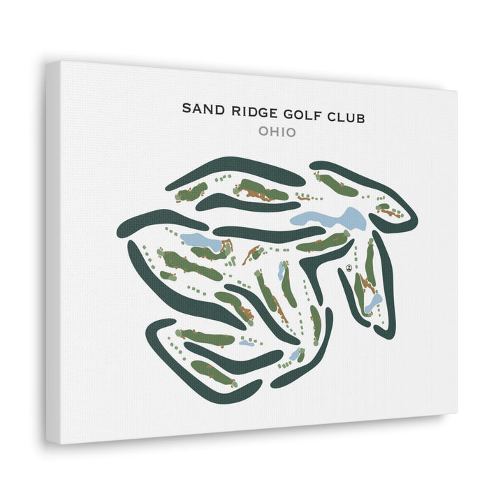 Sand Ridge Golf Club, Ohio - Printed Golf Courses