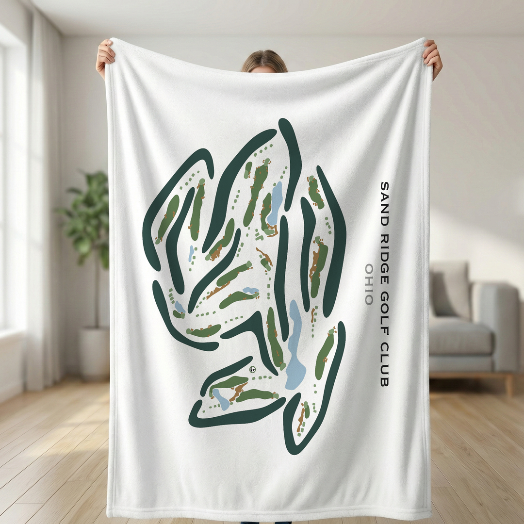 Sand Ridge Golf Club, Ohio - Printed Golf Courses