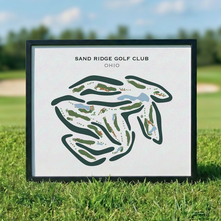 Sand Ridge Golf Club, Ohio - Printed Golf Courses