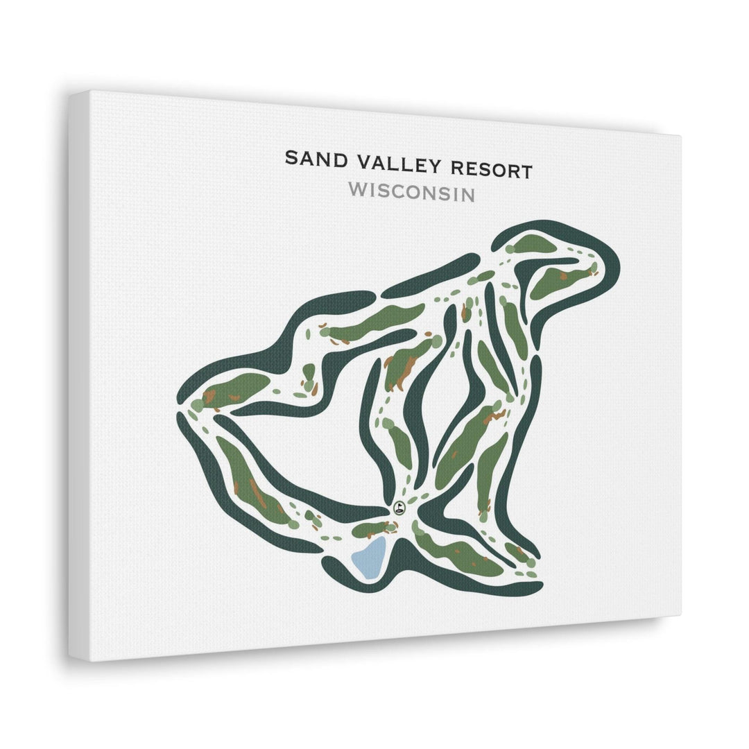 Sand Valley Resort, Wisconsin - Printed Golf Courses - Golf Course Prints