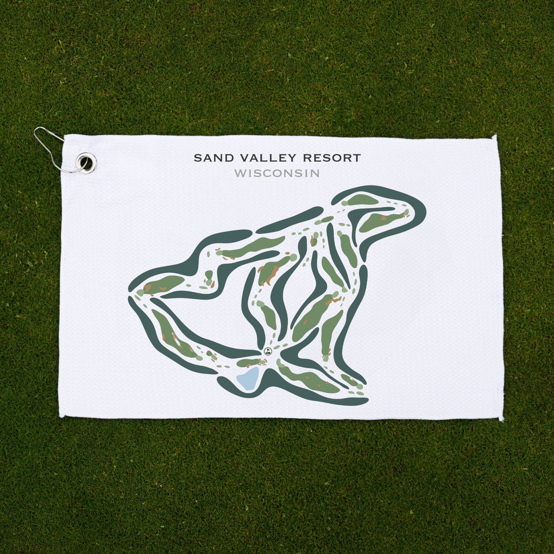 Sand Valley Resort, Wisconsin - Printed Golf Courses